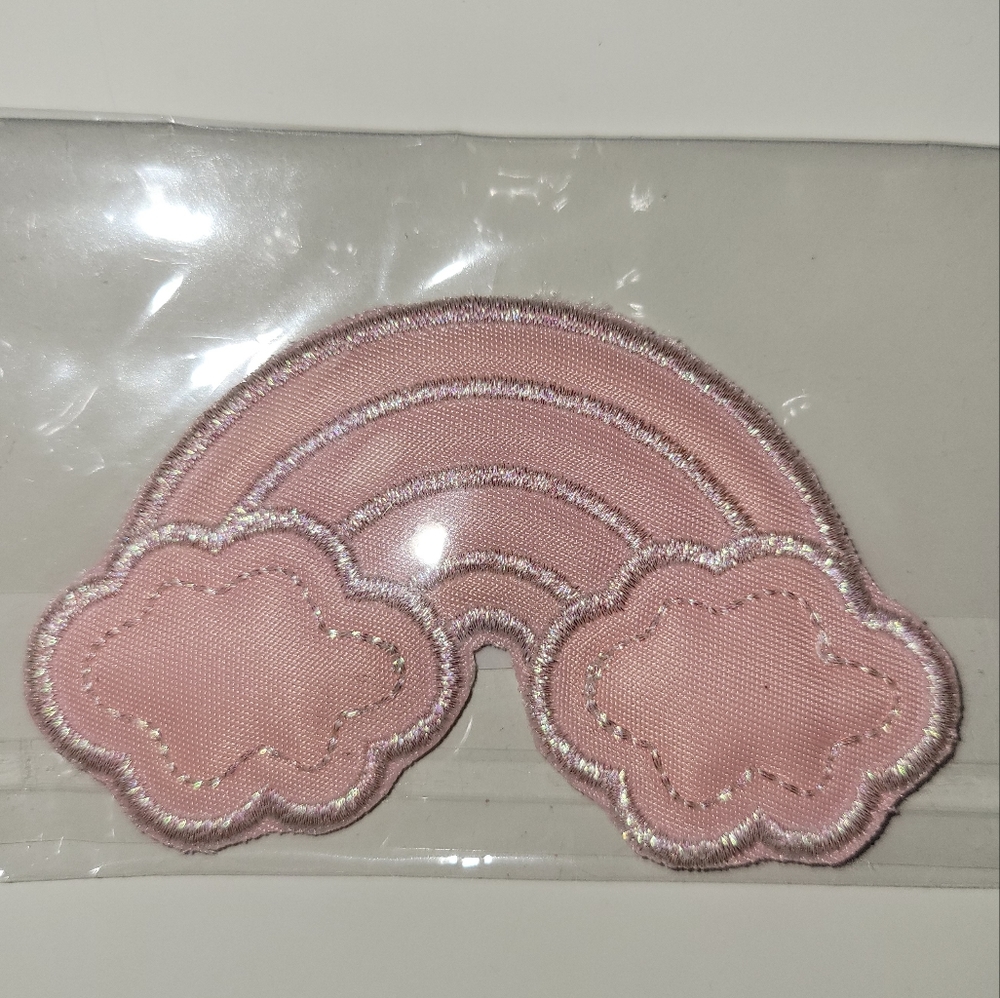STONEY CLOVER LANE STICKER PATCH RAINBOW NEW OVER THE RAINBOW PUFFY NYLON